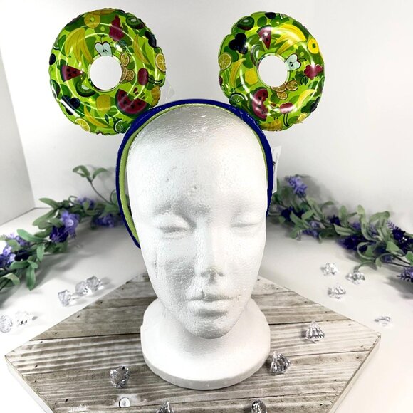Disney Minnie Mouse Ears Headband Sweet Summer Inflatable Pool Float Accessories - Picture 4 of 13